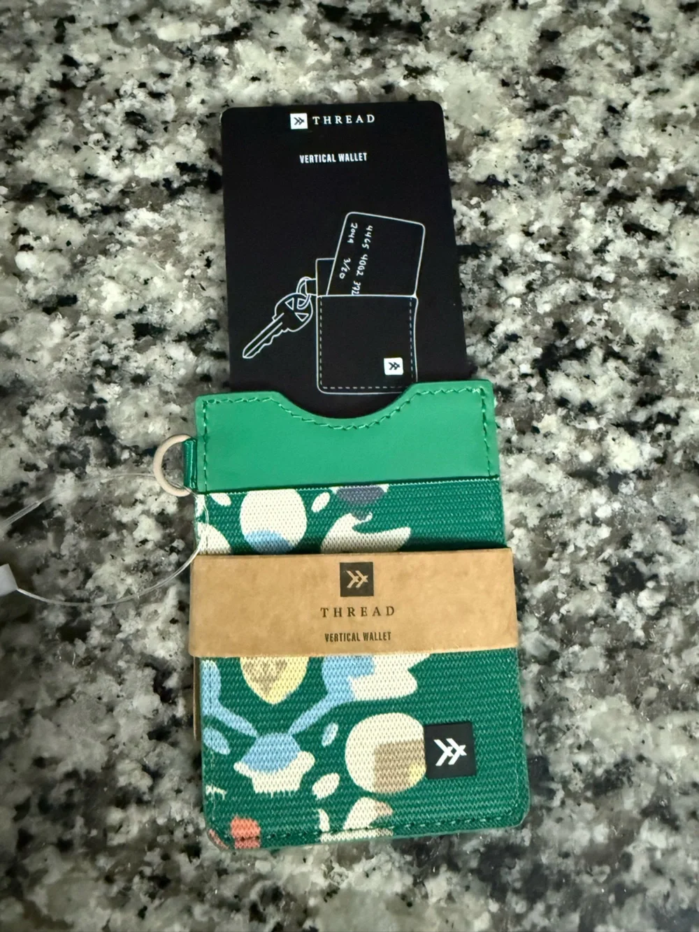 🆕 Free People Movement x Thread Vertical Buti Wallet Green